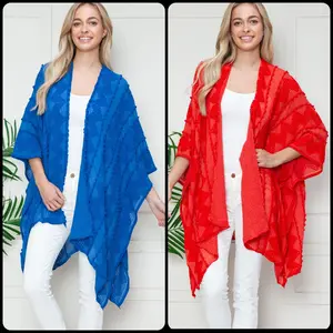 Puffer-Up Textured Kimono Light Womenswear