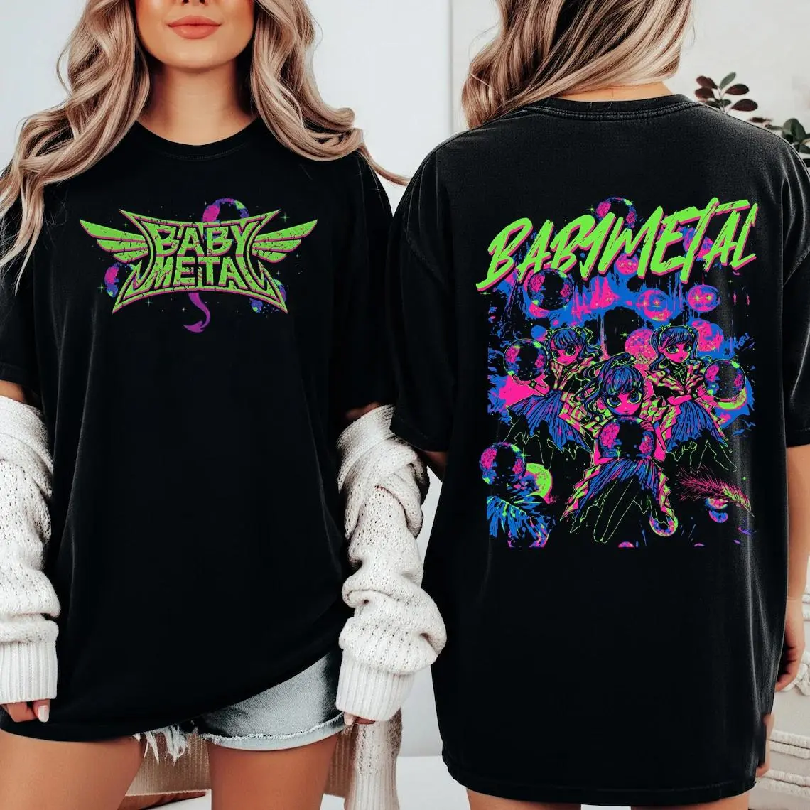 Babymetal Gimme Chocolate Heavy Metal Collection Unisex T Shirt HY5261