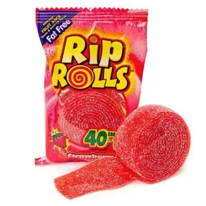 Rip Rolls-Strawberry Candy