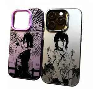 Kawaii Anime girl C-Chainsaw Man R-Reze phone case Compatible with iPhone 17/16/15/14/13/12/11/Pro/ProMax/Plus/Air/Xsmax/E, Featuring a Shockproof Matte Back, Anti-Fall, Ultra-Thin, luxury fashion, Manga Merchandise, Multiple Color Options, Birthday Gift
