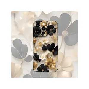 Your Smartphone With A Simple Soft Case Featuring A Floral Design, UV Printed With A Matte Finish. This Cover Offers Complete 360-Degree Protection For Apple  Models 11 Through 16 Pro Max, Making It An Ideal Birthday Gift For Both And .