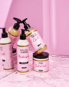 Curly Combo Kit - Organic Leave In Conditioner Twist & Curl Cream & Curl Defining Gel for Type 2C-4C Hair Care - Haircare Keratin Nourishing Shampoo Anti Dandruff Cleanser Cleansing