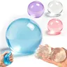 6cm Stress Relief Coconut Oil Squishy Fidget Toy Soft Coconut Oil Stress Ball No Rebound High-value Appearance Reusable Coconut Oil Squeeze Ball Adhd Desk Ornament, Super Soft Squishy Texture-MM