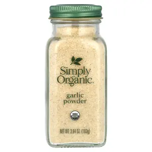 Simply Organic Garlic Powder, 3.64 oz (103 g) Simply Organic Garlic Powder, 3.64 oz (103 g)
