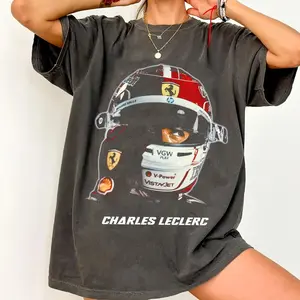 Charles Leclerc Vintage T-Shirt, Charles Leclerc Shirt, Gift For Woman and Man Unisex T-Shirt