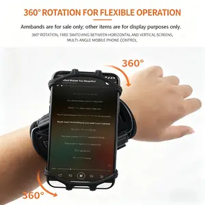 360° Rotatable Adjustable Phone Armband for Running & Cycling