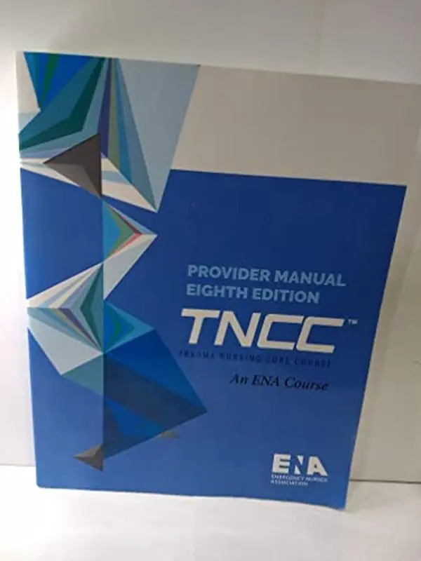 USED Book - TNCC Provider Manual 8th Edition by ENA (Paperback) - english