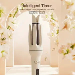 Genai Auto Curler: 28mm Barrel, 4 Temperature Modes, Smart Timer and Sensor, Auto Shut-off for Safety
