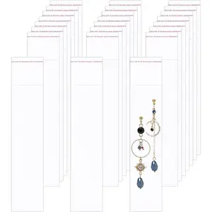 2" x 8" Cello Bags 100 count Long Resealable Cellophane Bags OPP Self Adhesive Bags 1 Mil for Pretzel Bakery Cookies Candies  Crafts Candles Party (8 Sizes to Choose from)