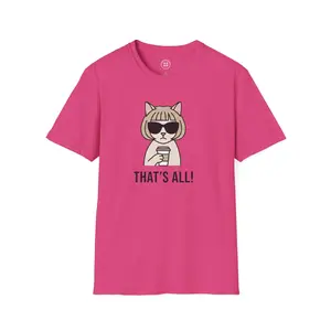 That’s All! Cat Graphic T‑Shirt — Devil Wears Prada