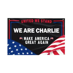 United We Stand Flag 3x5 Ft - Patriotic Outdoor Yard Decoration Flag with Grommets, American Pride Flag for Presidents Day, Memorial Day, 4th of July, Indoor/Outdoor Use
