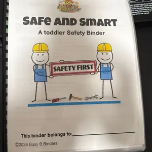 Busy B Binders Safe and Smart Binder for Toddlers -  - 2026 Edition