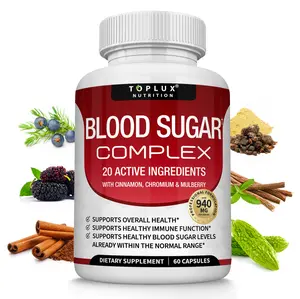 Blood Sugar Complex 20 Vitamins & Minerals Support Overall Health