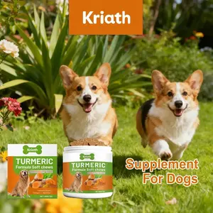Kriath Dog Turmeric Supplement - Skin Coat & Joint Care Granules