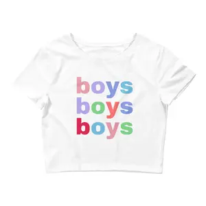 Boys Boys Boys Crop Top