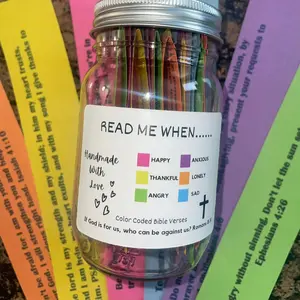 Color Coded Bible Verses Positive Messages