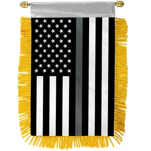 Thin Gray Line USA Mini Banner