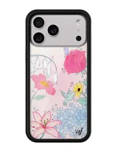 Wildflower Cases - Bluebelle Dreams, Limited Edition iPhone Case | Protection Floral Cute Trendy Girl Bumper Emblem Durable