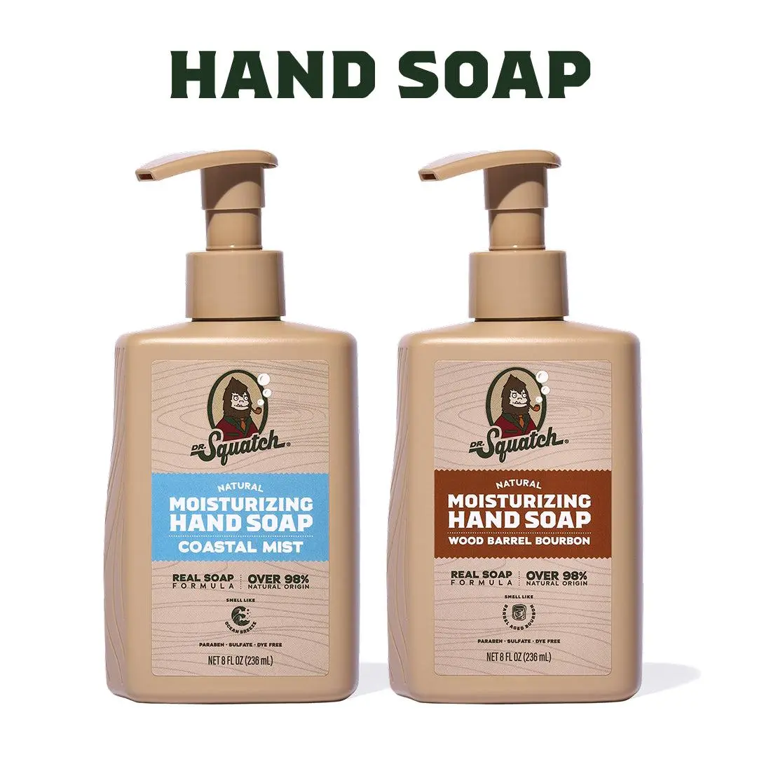 Natural Hand Soap | Dr. Squatch | Gift for Men