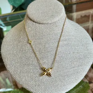 Pre-owned LOUIS VUITTON Louisette Gold Tone Metal Necklace
