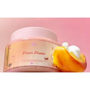 Peach Please Foaming Body Scrub