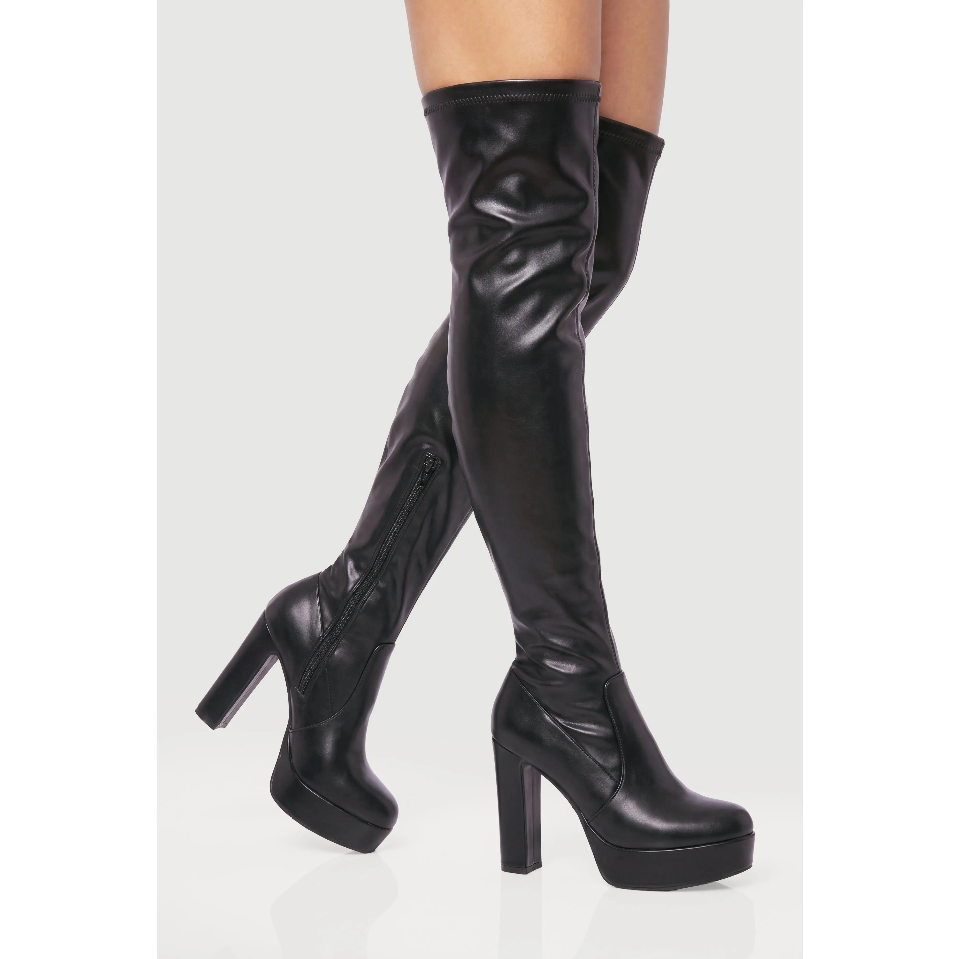 Thigh High Platform Boots