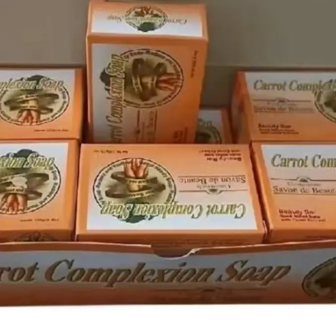 12 pcs Carrot Soap complexion  Skincare