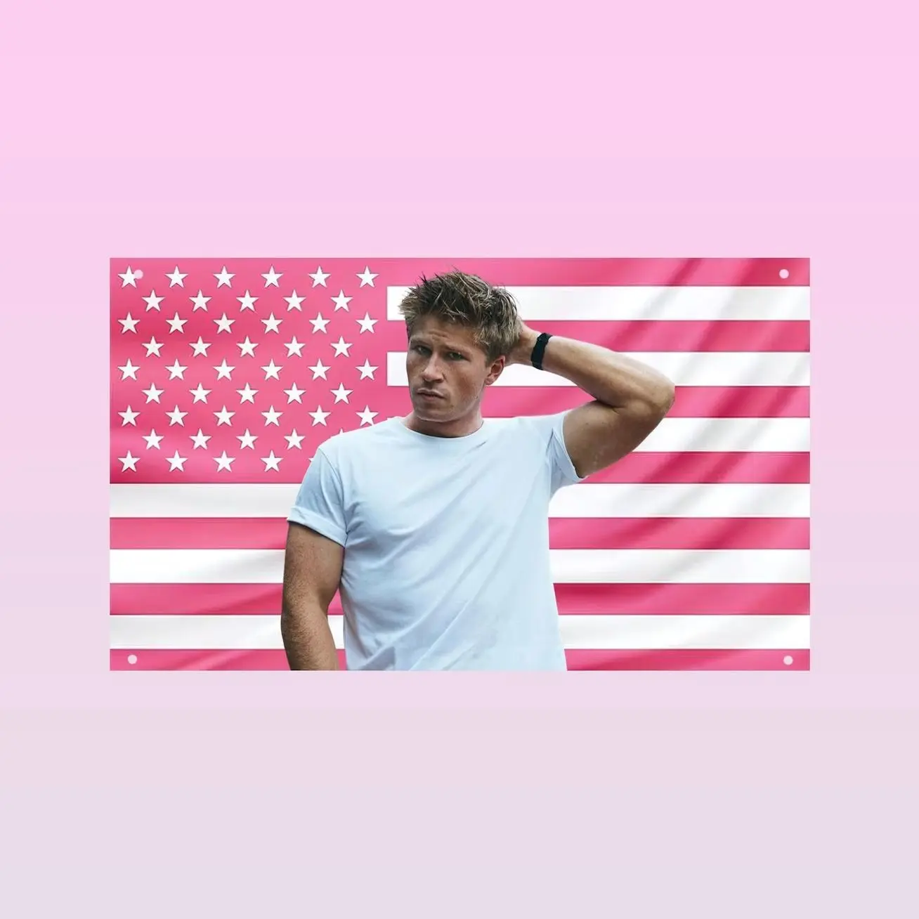 Robert Irwin Australia Flag | Robert Irwin Wall Flag | Aussie Wildlife TV Personality Room Decor | Celebrity Fan Gift Tapestry