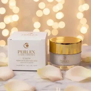 Perlex Advanced VC Radiance Cream, Lightweight Skincare Moisturizer with Intense Moisture Lock