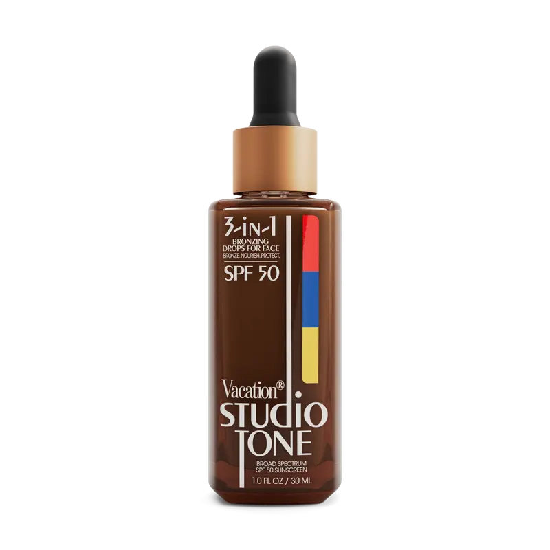 Studio Tone SPF 50 | Bronzing Sunscreen, Sunkissed Glow, Face Sunscreen, Makeup-Friendly, Non-Comedogenic, Broad Spectrum, Vegan