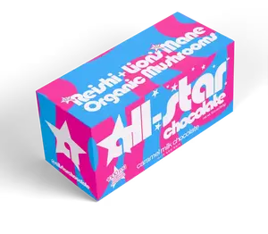 all-star milk chocolate + caramel + sea salt - with organic lion's mane & reishi mushrooms