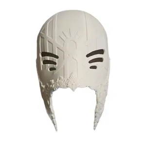 3D Printed Plain White Sleep Token Mask Perfect for Custom Painting Wear or Display Nice Fan Accessory