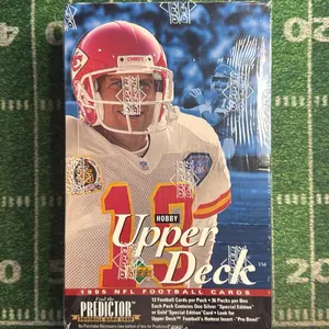 (1) 1995 upper deck football hobby pack