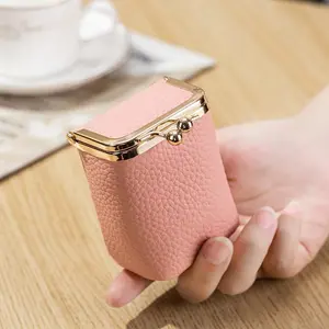 New Leopard Texture Coin Purse, High-End Lipstick Organizer, Convenient Multi-Functional Small Change Wallet, Compact and Practical