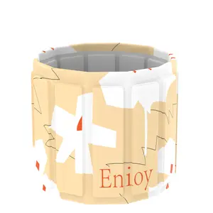 Apartment-Friendly Foldable Bathtub—Relaxation Made Easy for Busy Lives