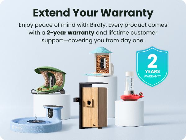 Birdfy Smart Bird Feeder with Camera Solar Powered, Night Insight & Slow-Motion Video for Outdoors & Backyard Birds Watching, AI Identify 6000+ Species , Wood