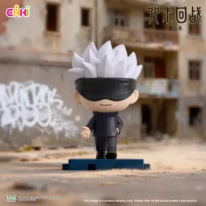 EAKi Officially Licensed Jujutsu Kaisen Blind Box, Random Collectible Mini Anime Figures with Higher Odds for Rare Hidden Chase Ryomen Sukuna & Yujii Itadori, Ideal Unboxing Gift for All Anime Collectors
