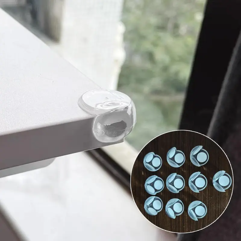 Baby Protection Corner Guards, Furniture Edge Clear Anti-collision Corner Protectors, Safety Protection and Corner Pads for Tables Cribs Fireplace Corners and Edges