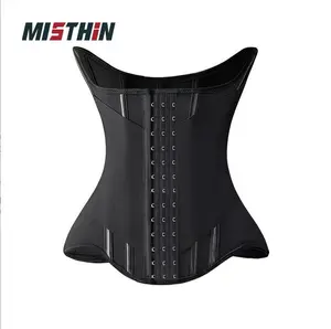 MISTHIN Waist Trainer Shapewear Faja for Women - Double Wrap Pressure-Enhanced Tummy Control Cincher Friendly Reminder: For certain skin types, prolonged wear may cause slight discomfort; however, this poses no risk to your health.