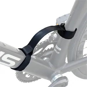 Bicycle Carrying Strap, Portable Bicycle Nylon Hand Strap, Mountain Bike Frame Handle Carrying for Outdoor, Easy Carry
