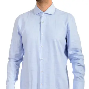 Hugo Boss Men's Multi-Color Slim Fit Plaid Long Sleeve Dress Shirt