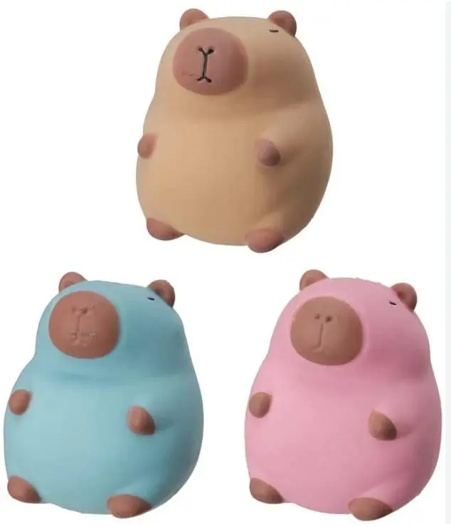 Capybara Sand Squishy Sensory Toy, Stress Relief Squishies for Kids