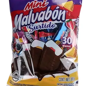 Mini Malvabon/Surtido Bag of Assorted Mini Chocolate - 30 Pieces - Snack & Dessert