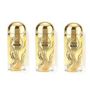 Sapil Zeyn 3PC Perfume Set – Inferno Rush, Ember Blaze & Fiery Passion – Unisex Long Lasting Fire Mood Fragrance Bundle