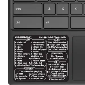 Chrome OS Keyboard Shortcuts Sticker