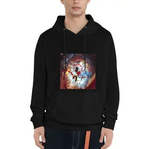 Nezha 2: Children's Roaming Sea Anime Printed Hoodie, 2025 Fashion Trend Anime Printed Hoodie, Unisex Casual Hoodie-025 Menswear Tops Man