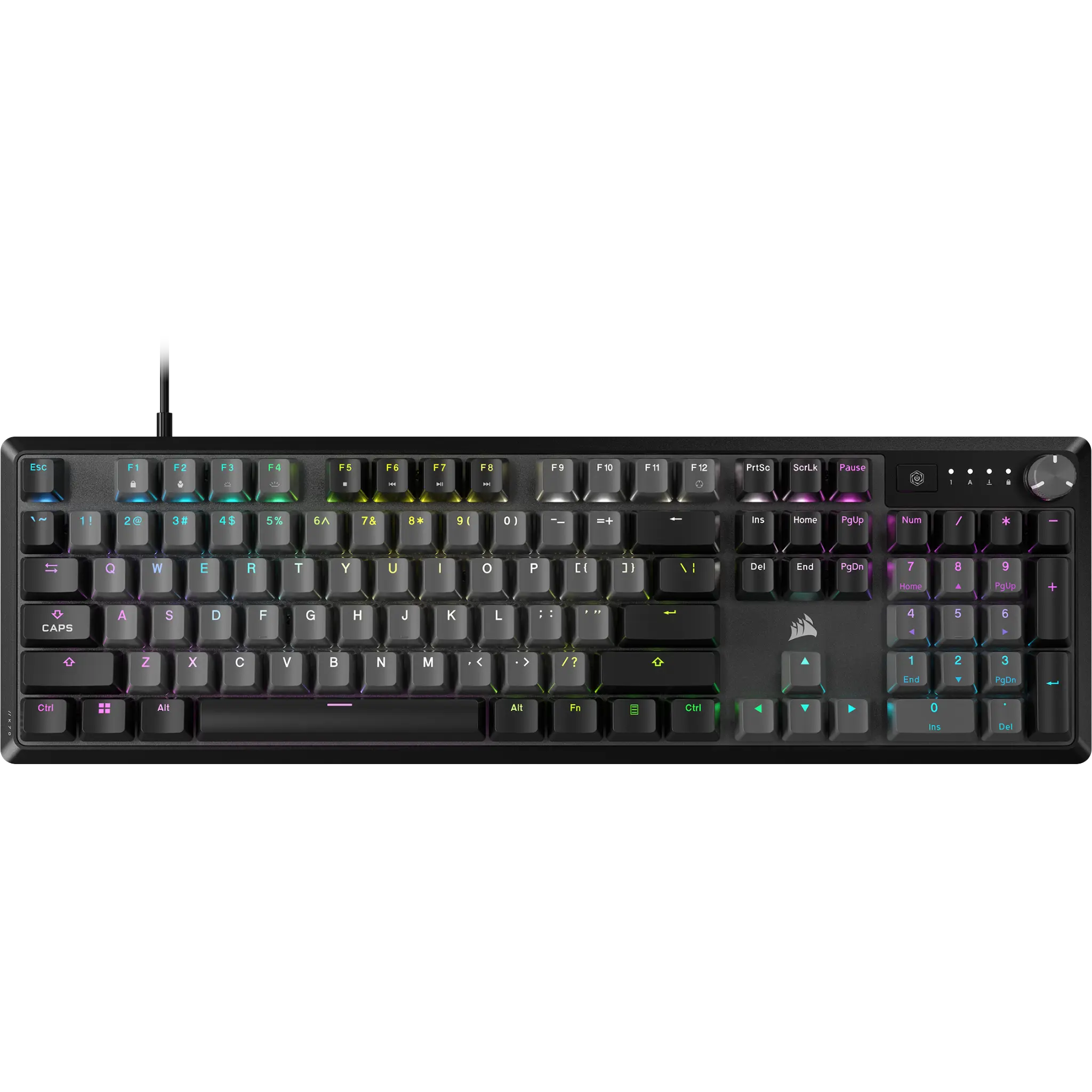 K70 CORE RGB Mechanical Gaming Keyboard — Steel Grey K70 CORE RGB Mechanical Gaming Keyboard — Steel Grey