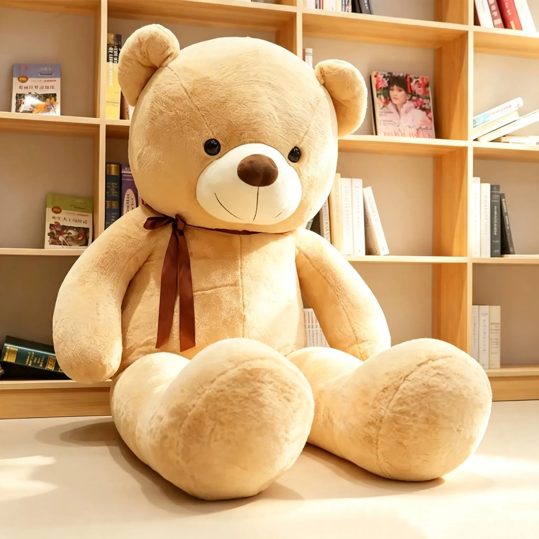 Super Big Bear Doll Extra Large Plush Teddy Bear Cloth Doll Hug Bear Cute Doll