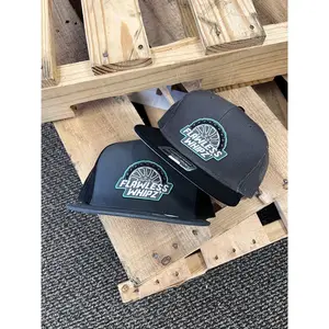 Whipz Flat Bill Teal Patch Trucker