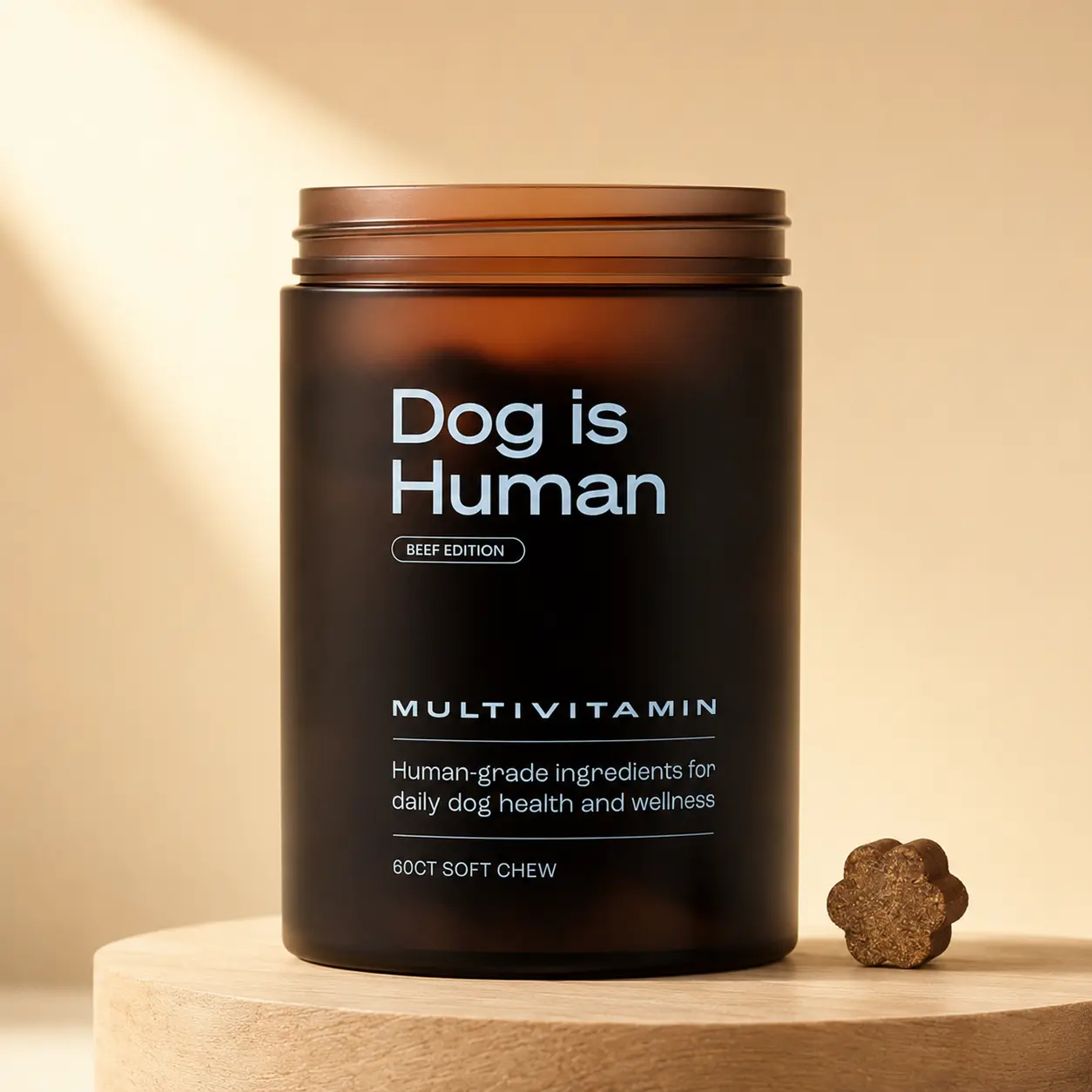 Dog Daily Multivitamin for Dogs, Beef Flavor, Veterinarian-Formulated, Crafted in Vermont Dog Daily Multivitamin for Dogs, Beef Flavor, Veterinarian-Formulated, Crafted in Vermont